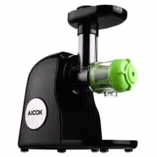 8 best juicers for Ginger shots in 2022 - Top picks 6 aicok slow masticating juicer
