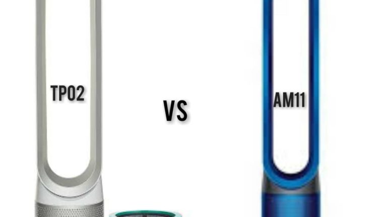 Dyson am11 pure cool air purifier vs TP02