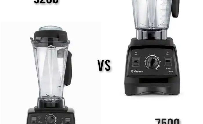 Vitamix 5200 vs 7500 blender