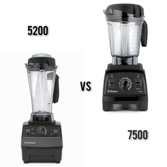 Vitamix 5200 vs 7500 blender