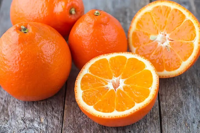 Tangelo oranges