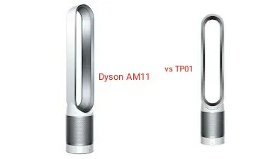 Dyson AM11 vs TP01 Dyson am11 vs tp0