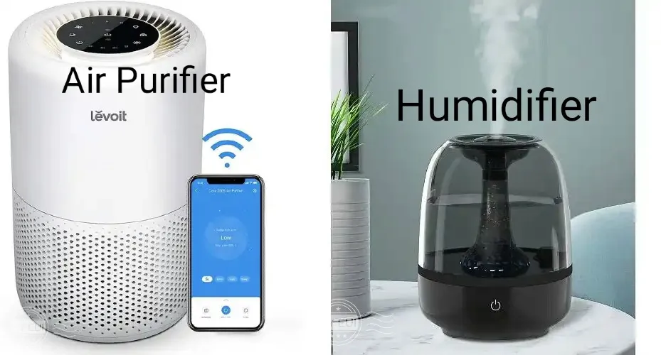 Air Purifier vs Humidifier diffierences