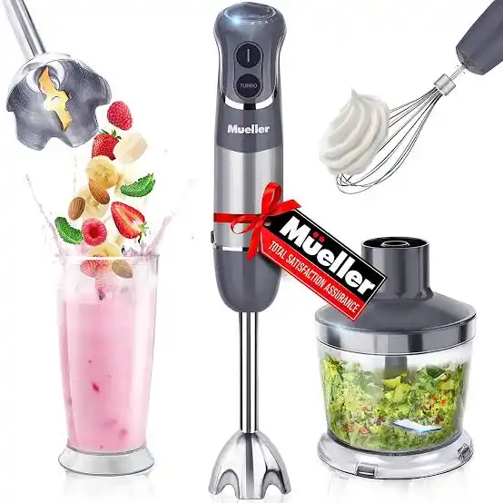 5 Best Blenders For Making Hot Sauces in 2023: Top Picks & Reviews 5 Mueller Austria MU-HB-02 immersion blender