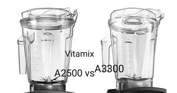 Vitamix A2500 vs A3300: Which blender is perfect for your kitchen? 3 Vitamix A2500 and A3300 container size difference