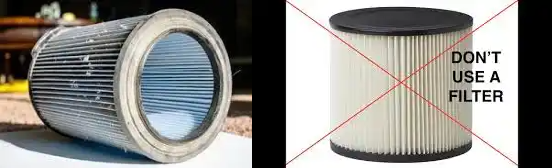 What is the importance of vacuum filters?
